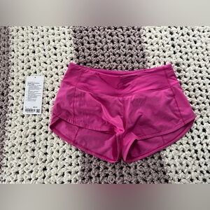 lululemon 2.5” speed up shorts